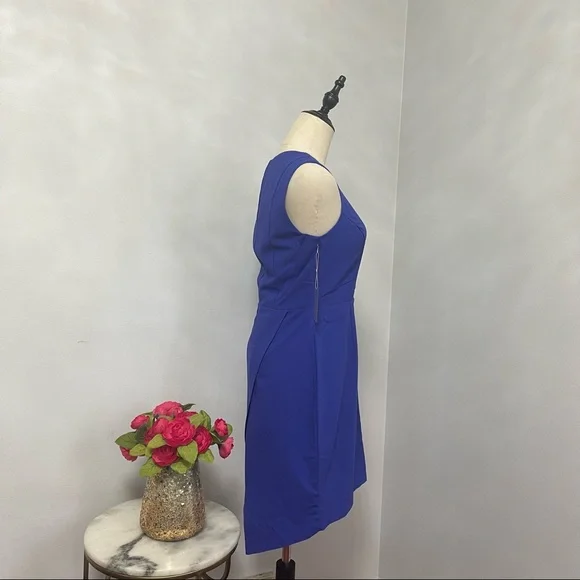 # Forever 21 Contemporary Asymmetrical Sleeveless Blue Short Dress New With Tag - Picture 15 of 15